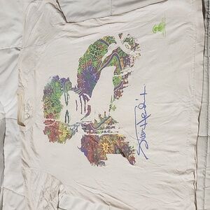 Jimi Hendrix Liquid Blue T-Shirt Men's Size L Multicolor